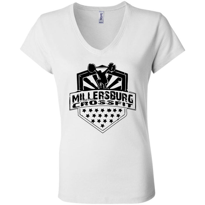 Millersburg CrossFit - 100 - Standard - Women's V-Neck T-Shirt