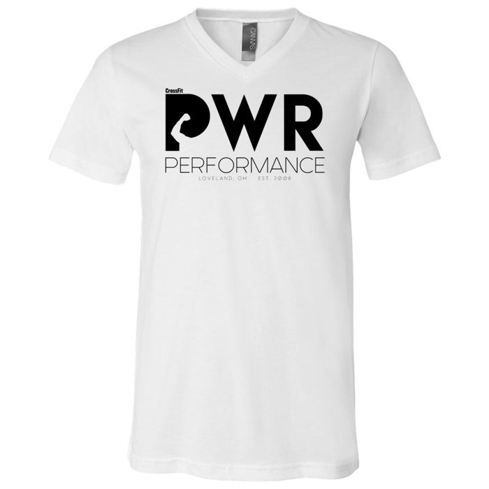CrossFit Power Performance - 100 - PWR - Men's V-Neck T-Shirt